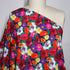 Artlux ~ 'Damson' Multi | Navy Marocaine Viscose Crepe ~ Made in Italy ~ *Clearance Sale 30% Off
